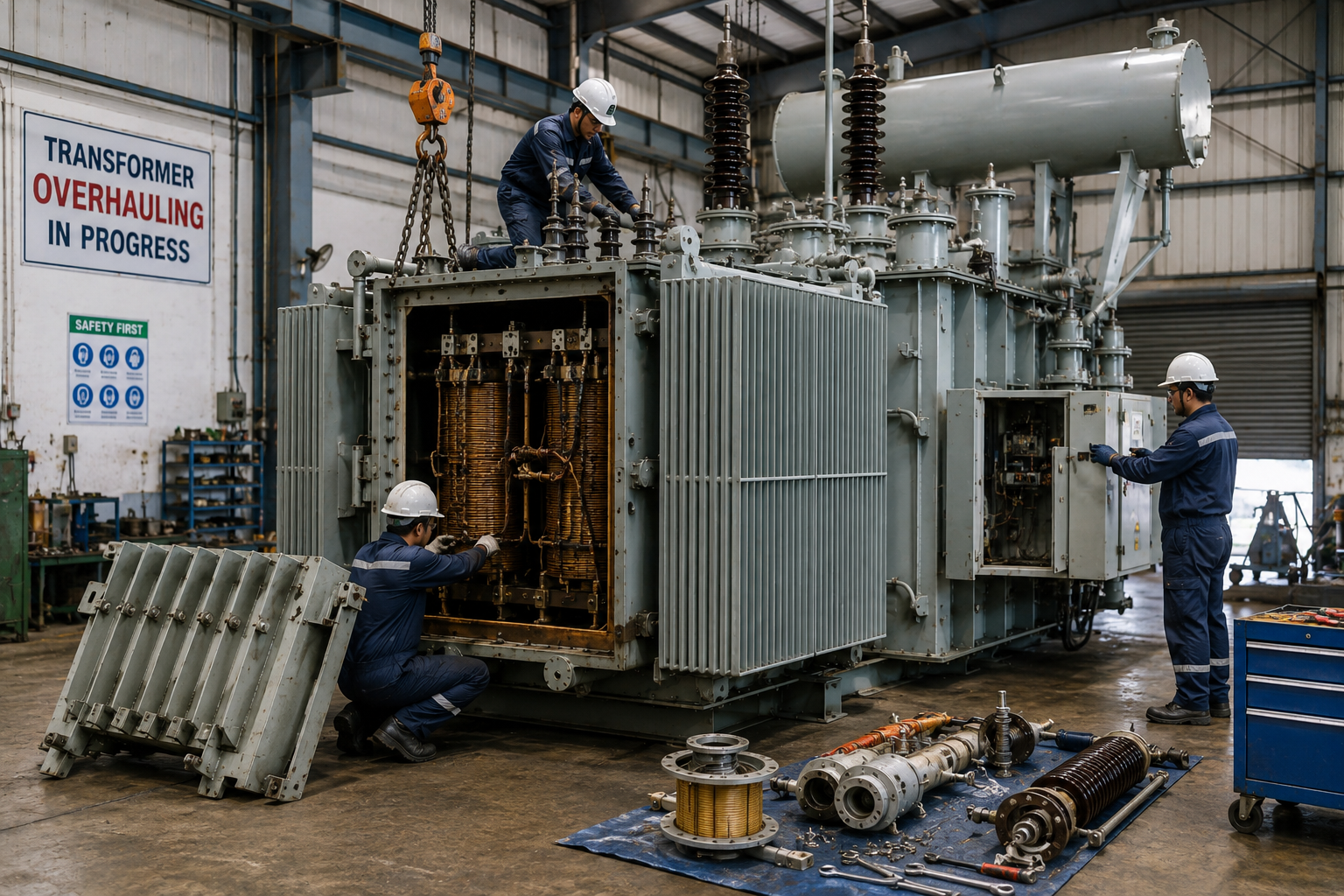 Overhauling of Transformers